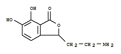 1(3H)-isobenzofuranone,3-(2-aminoethyl)-6,7-dihydroxy-(9ci) Structure,787500-53-2Structure