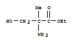 2-Amino-2-methyl-3-hydroxy-propanoic acid ethyl ester Structure,78843-72-8Structure