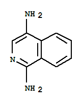 1,4-異喹啉二胺(9ci)結(jié)構(gòu)式_78886-52-9結(jié)構(gòu)式