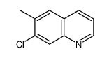 7-Chloro-6-methylquinoline Structure,78941-94-3Structure