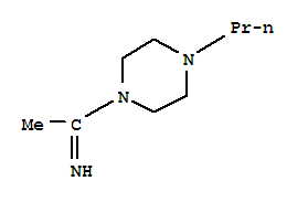 Piperazine, 1-(1-iminoethyl)-4-propyl-(9ci) Structure,789434-68-0Structure