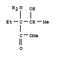 (9ci)-2-乙基-L-蘇氨酸甲酯結(jié)構(gòu)式_789453-81-2結(jié)構(gòu)式