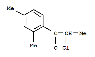 1-Propanone, 2-chloro-1-(2,4-dimethylphenyl)-(9ci) Structure,78978-71-9Structure