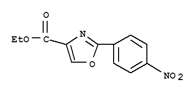 2-(4-Nitro-phenyl)-oxazole-4-carboxylic acid ethyl ester Structure,78979-63-2Structure