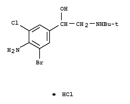 Bromchlorbuterol hydrochloride Structure,78982-84-0Structure