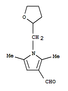 1H-Pyrrole-3-carboxaldehyde,2,5-dimethyl-1-[(tetrahydro-2-furanyl)methyl]-(9ci) Structure,790263-33-1Structure