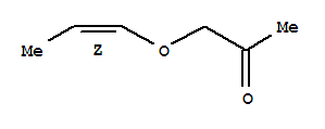 2-Propanone, 1-(1-propenyloxy)-, (z)-(9ci) Structure,79032-99-8Structure