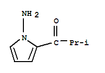 1-Propanone,1-(1-amino-1h-pyrrol-2-yl)-2-methyl-(9ci) Structure,790633-11-3Structure