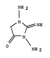 (9ci)-1,3-二氨基-2-亞氨基-4-咪唑啉酮結(jié)構(gòu)式_790640-83-4結(jié)構(gòu)式