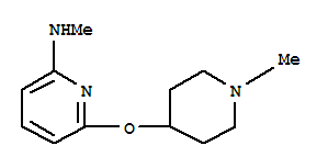 2-Pyridinamine,n-methyl-6-[(1-methyl-4-piperidinyl)oxy]-(9ci) Structure,790671-23-7Structure