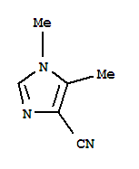 1H-imidazole-4-carbonitrile,1,5-dimethyl-(9ci) Structure,79080-35-6Structure