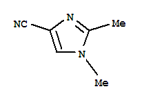 1H-imidazole-4-carbonitrile,1,2-dimethyl-(9ci) Structure,79080-38-9Structure