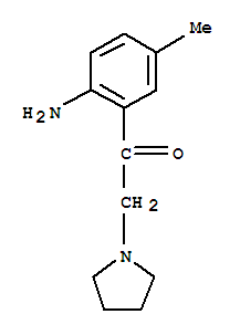 Ethanone, 1-(2-amino-5-methylphenyl)-2-(1-pyrrolidinyl)-(9ci) Structure,791015-18-4Structure