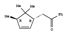 Ethanone, 1-phenyl-2-[(1r,4r)-4,5,5-trimethyl-2-cyclopenten-1-yl]-(9ci) Structure,791104-74-0Structure