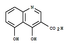 4,5-Dihydroxy-3-quinolinecarboxylic acid Structure,79148-46-2Structure