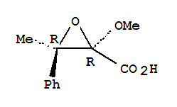 Oxiranecarboxylic acid, 2-methoxy-3-methyl-3-phenyl-, trans-(9ci) Structure,791532-50-8Structure