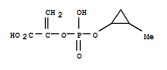 2-Propenoicacid,2-[[hydroxy[(2-methylcyclopropyl)oxy]phosphinyl]oxy]-(9ci) Structure,791548-46-4Structure