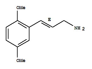 2-Propen-1-amine,3-(2,5-dimethoxyphenyl)-,(e)-(9ci) Structure,791563-64-9Structure