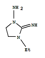 (9ci)-3-乙基-2-亞氨基-1-咪唑啉胺結(jié)構(gòu)式_791572-44-6結(jié)構(gòu)式