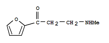 1-Propanone,1-(2-furanyl)-3-(methylamino)-(9ci) Structure,791584-93-5Structure