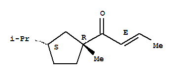 2-Buten-1-one,1-[(1r,3s)-1-methyl-3-(1-methylethyl)cyclopentyl]-,(2e)-(9ci) Structure,791620-49-0Structure