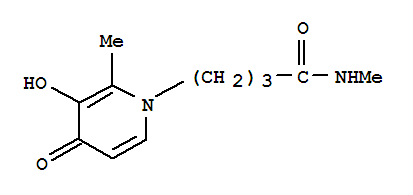 1(4H)-pyridinebutanamide, 3-hydroxy-n,2-dimethyl-4-oxo-(9ci) Structure,791766-04-6Structure