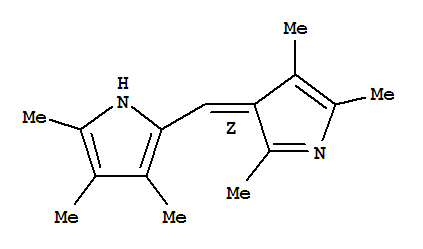 (9ci)-2,3,4-三甲基-5-[(z)-(2,4,5-三甲基-3H-吡咯-3-基)甲基]-1H-吡咯結(jié)構(gòu)式_791770-67-7結(jié)構(gòu)式