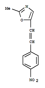 (9ci)-2-甲基-5-[2-(4-硝基苯基)乙烯]-噁唑結(jié)構(gòu)式_791852-65-8結(jié)構(gòu)式