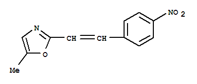 (9ci)-5-甲基-2-[2-(4-硝基苯基)乙烯]-噁唑結(jié)構(gòu)式_791852-72-7結(jié)構(gòu)式