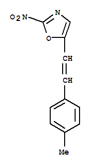 (9ci)-5-[2-(4-甲基苯基)乙烯]-2-硝基-噁唑結(jié)構(gòu)式_791852-87-4結(jié)構(gòu)式