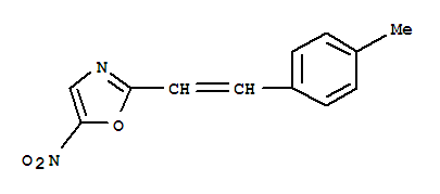 (9ci)-2-[2-(4-甲基苯基)乙烯]-5-硝基-噁唑結(jié)構(gòu)式_791852-93-2結(jié)構(gòu)式