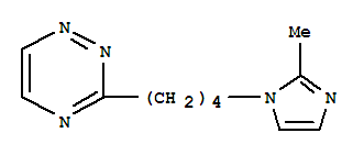 1,2,4-Triazine,3-[4-(2-methyl-1h-imidazol-1-yl)butyl]-(9ci) Structure,791856-82-1Structure