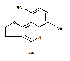 Furo[3,2-c]quinoline-6,9-diol, 2,3-dihydro-4-methyl-(9ci) Structure,792123-14-9Structure