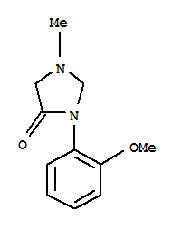 (9ci)-3-(2-甲氧基苯基)-1-甲基-4-咪唑啉酮結(jié)構(gòu)式_792123-16-1結(jié)構(gòu)式