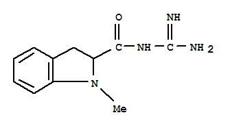 1H-indole-2-carboxamide,n-(aminoiminomethyl)-2,3-dihydro-1-methyl-(9ci) Structure,792163-54-3Structure