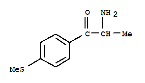 1-Propanone, 2-amino-1-[4-(methylthio)phenyl]- Structure,792187-95-2Structure