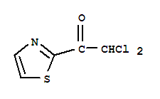 (9ci)-2,2-二氯-1-(2-噻唑)-乙酮結(jié)構(gòu)式_79265-41-1結(jié)構(gòu)式