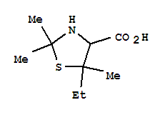 4-Thiazolidinecarboxylicacid,5-ethyl-2,2,5-trimethyl-(9ci) Structure,792843-10-8Structure