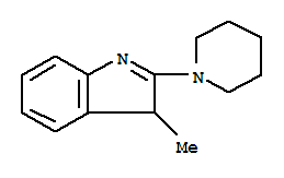 3H-indole,3-methyl-2-(1-piperidinyl)-(9ci) Structure,792843-42-6Structure