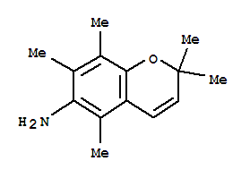 2H-1-benzopyran-6-amine,2,2,5,7,8-pentamethyl-(9ci)Structure,792865-66-8Structure 2H-1-benzopyran-6-amine,2,2,5,7,8-pentamethyl-(9ci) Structure,792865-66-8Structure