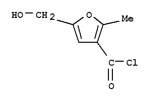 3-Furancarbonyl chloride, 5-(hydroxymethyl)-2-methyl-(9ci) Structure,79347-69-6Structure