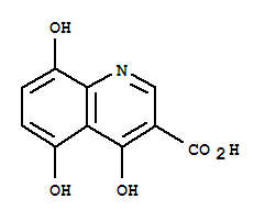 (9ci)-4,5,8-三羥基-3-喹啉羧酸結(jié)構(gòu)式_79364-27-5結(jié)構(gòu)式