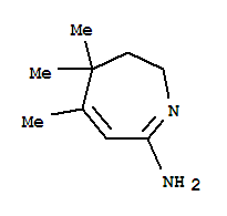 2H-azepin-7-amine,3,4-dihydro-4,4,5-trimethyl-(9ci)Structure,793650-25-6Structure 2H-azepin-7-amine,3,4-dihydro-4,4,5-trimethyl-(9ci) Structure,793650-25-6Structure