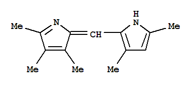 (9ci)-3,5-二甲基-2-[(3,4,5-三甲基-2H-吡咯-2-基)甲基]-1H-吡咯結(jié)構(gòu)式_793656-24-3結(jié)構(gòu)式