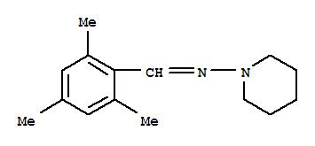 1-Piperidinamine,n-[(2,4,6-trimethylphenyl)methylene]-(9ci) Structure,793681-29-5Structure