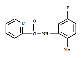 2-Pyridinecarboxamide,n-(5-fluoro-2-methylphenyl)-(9ci) Structure,793730-31-1Structure