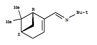 2-Propanamine,n-[[(1r,5s)-6,6-dimethylbicyclo[3.1.1]hept-2-en-2-yl]methylene]-2-methyl-(9ci) Structure,793733-49-0Structure