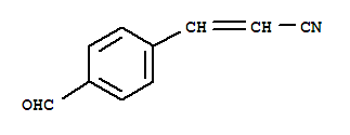 2-Propenenitrile, 3-(4-formylphenyl)-(9ci) Structure,79382-67-5Structure