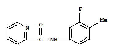 2-Pyridinecarboxamide,n-(3-fluoro-4-methylphenyl)-(9ci) Structure,794544-52-8Structure