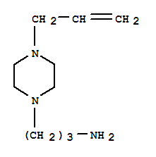 1-Piperazinepropanamine,4-(2-propenyl)-(9ci) Structure,79511-48-1Structure